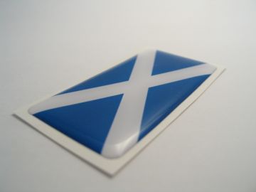 	Small40X20mm Scotland N.flag St.Andrew's Salti.3D Decal 