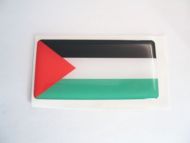 Large 70X35mm PALESTINE flag 3D Decal Sticker