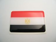 Large70X45mm EGYPT flag 3D Decal Sticker