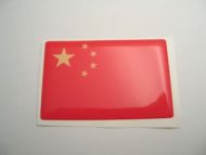 Large70X45mm CHINA flag 3D Decal Sticker