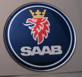 50mm SAAB 3D Decal sticker