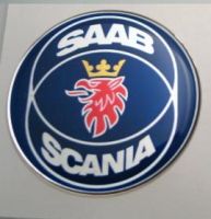 50mm SAAB SCANIA 3D Decal