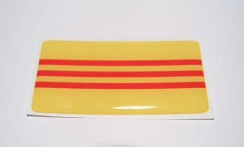 70X35mm Vietnamese flag 3D Decal